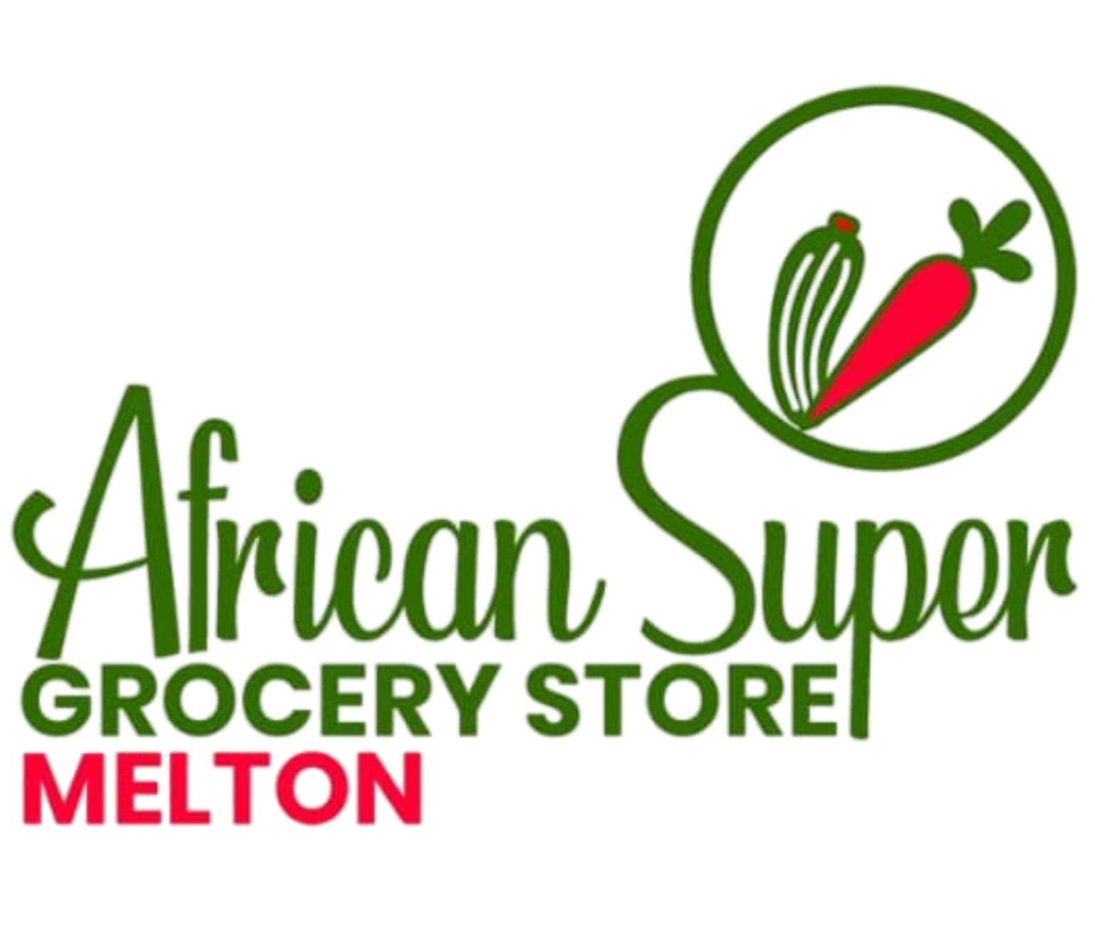 African Grocery Store Logo